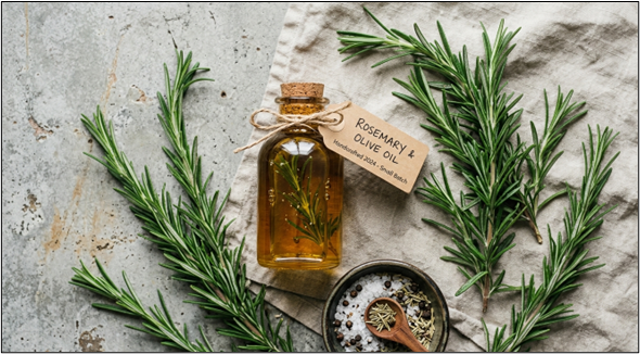 Does Rosemary Oil Grow Hair? Science-Backed Answer | Reviv2Grow Beauty