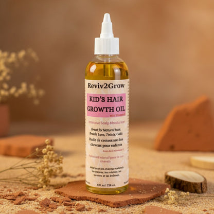 Reviv2Grow Kids Hair Growth Oil with Vitamin E (8oz)