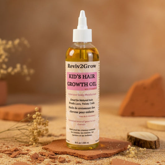 Reviv2Grow Kids Hair Growth Oil with Vitamin E (8oz)