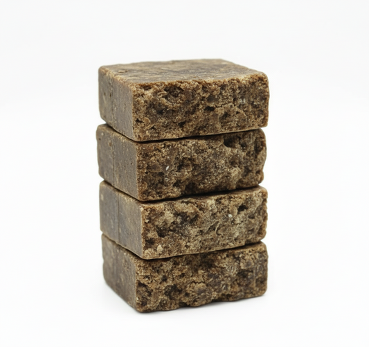 Reviv2Grow 100% Raw Unprocessed African Black Soap (1.0 kg)