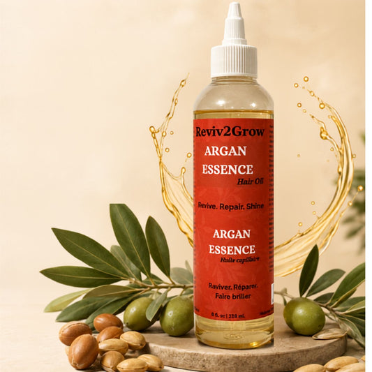 Reviv2Grow Argan Essence Hair Oil (8.0oz)